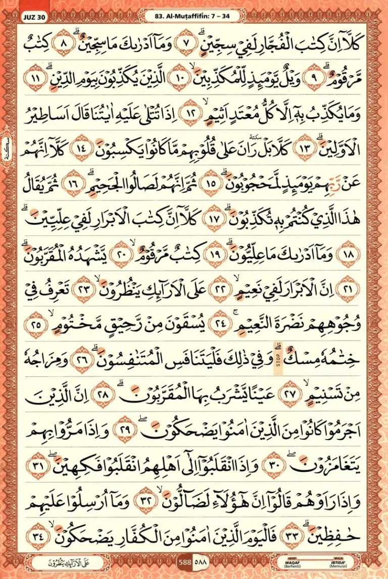 Al Quran Halaman 588