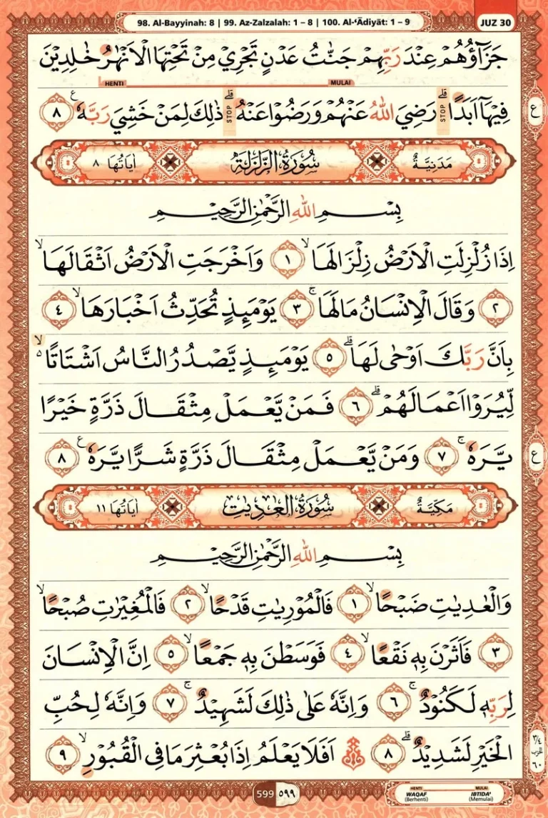 Al Quran Halaman 599