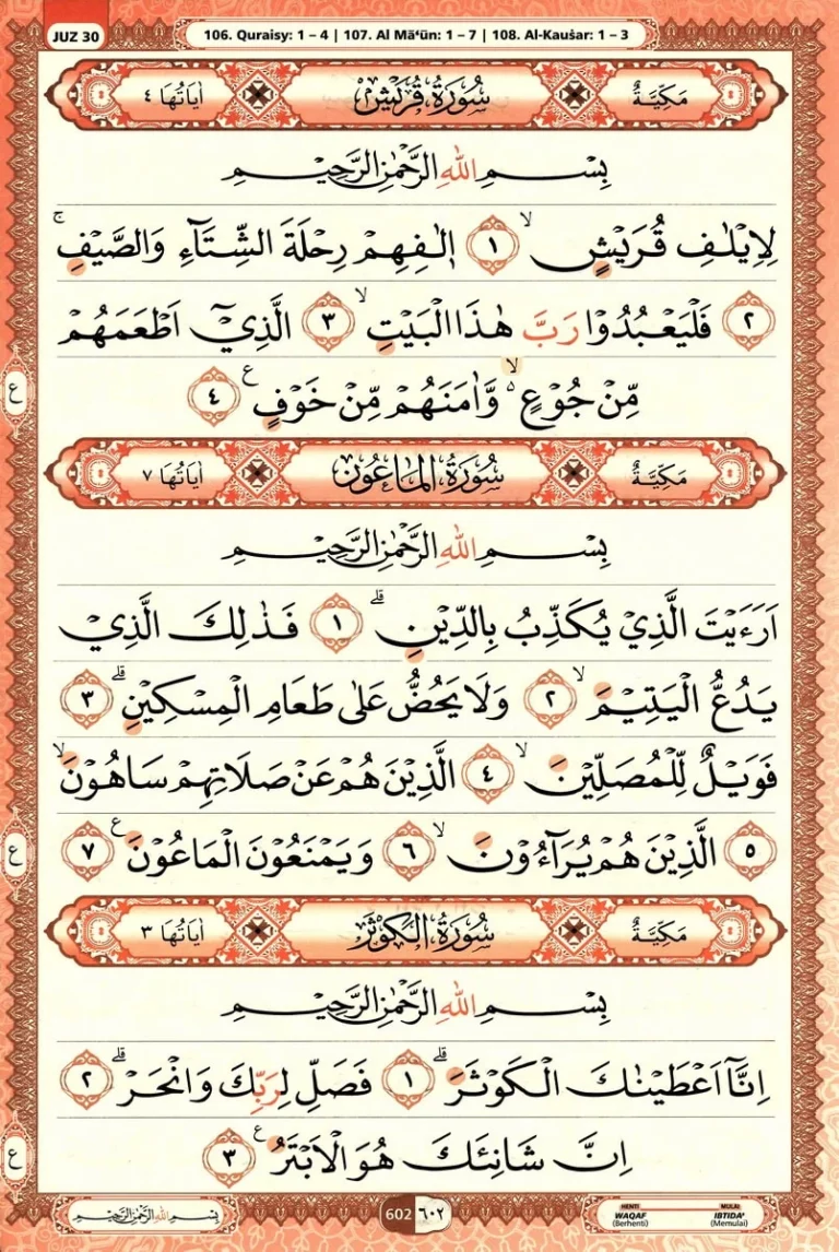 Al Quran Halaman 602